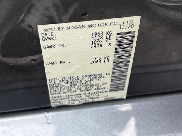 2021 Nissan Altima Vehicle Photo in PITTSBURG, CA 94565-7121