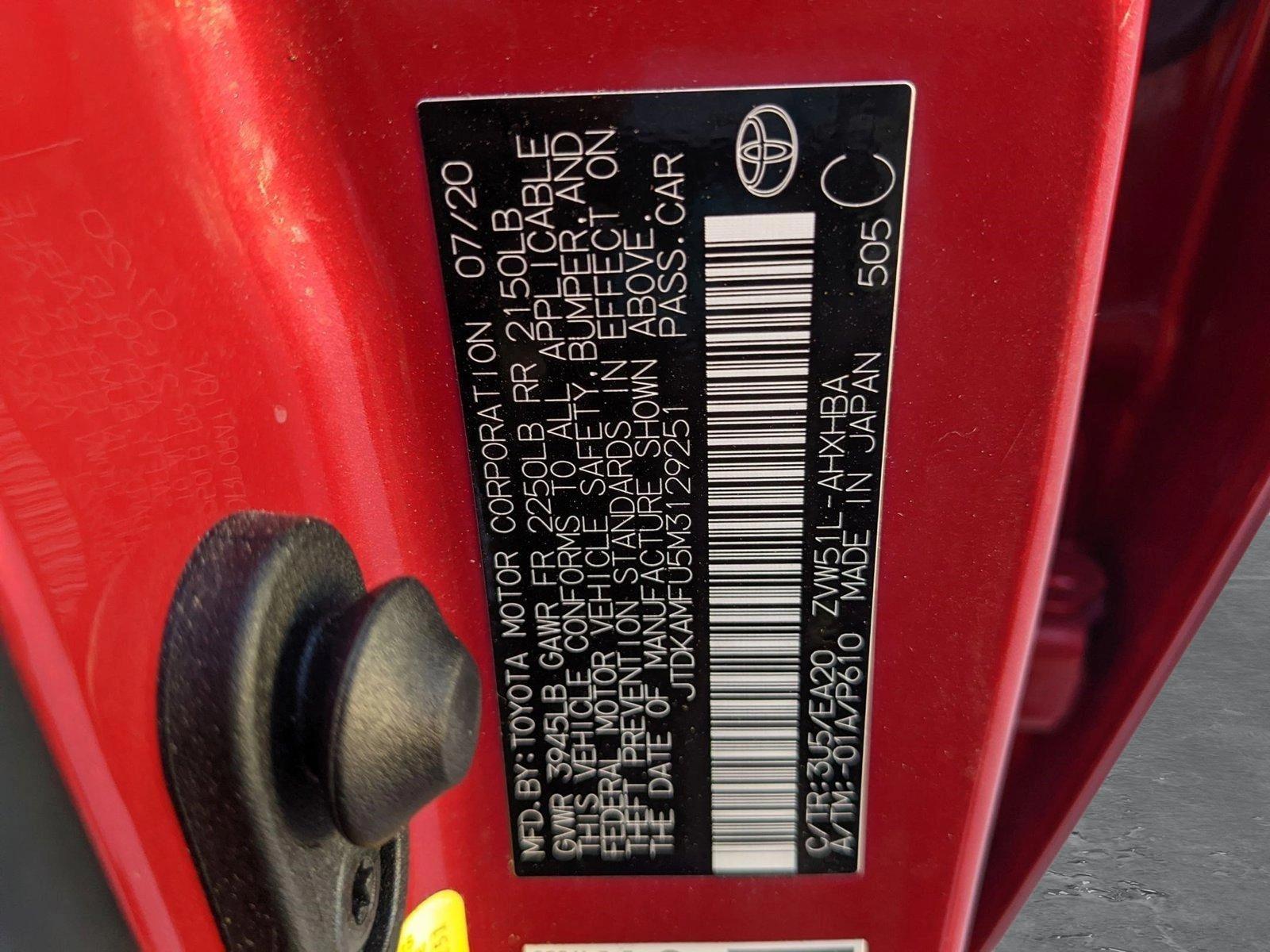 2021 Toyota Prius Vehicle Photo in Davie, FL 33331