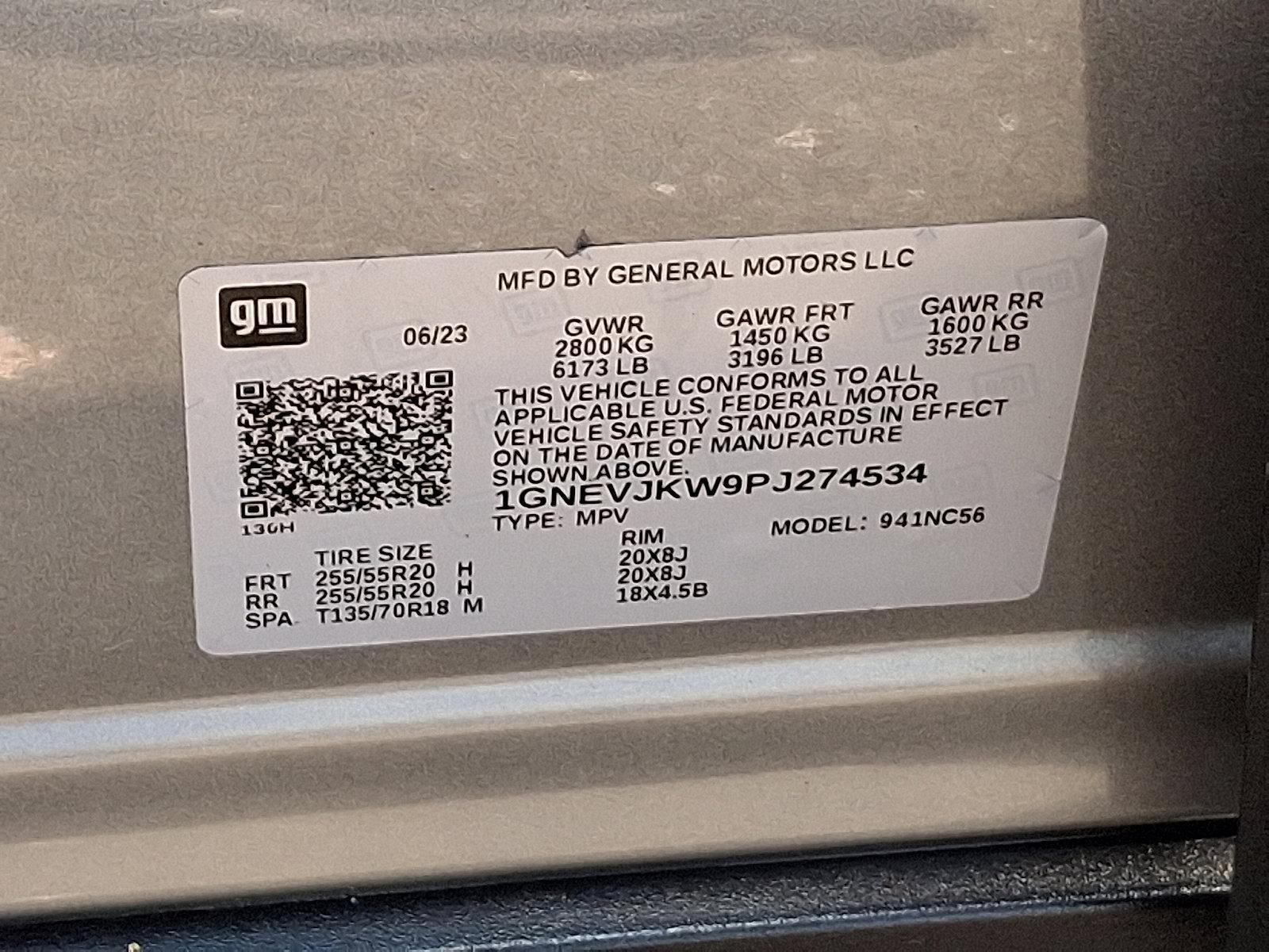2023 Chevrolet Traverse Vehicle Photo in Trevose, PA 19053