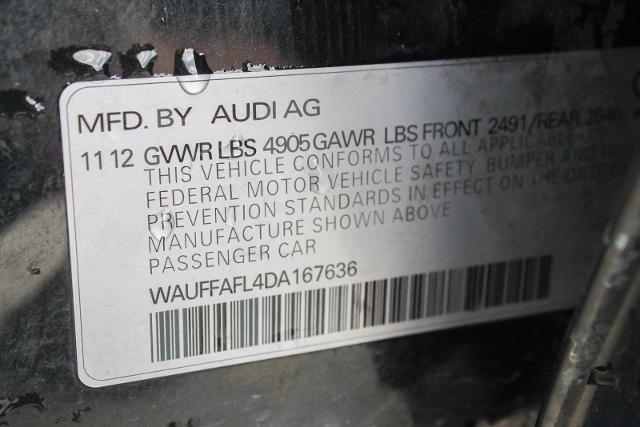 2013 Audi A4 Vehicle Photo in HOUSTON, TX 77090