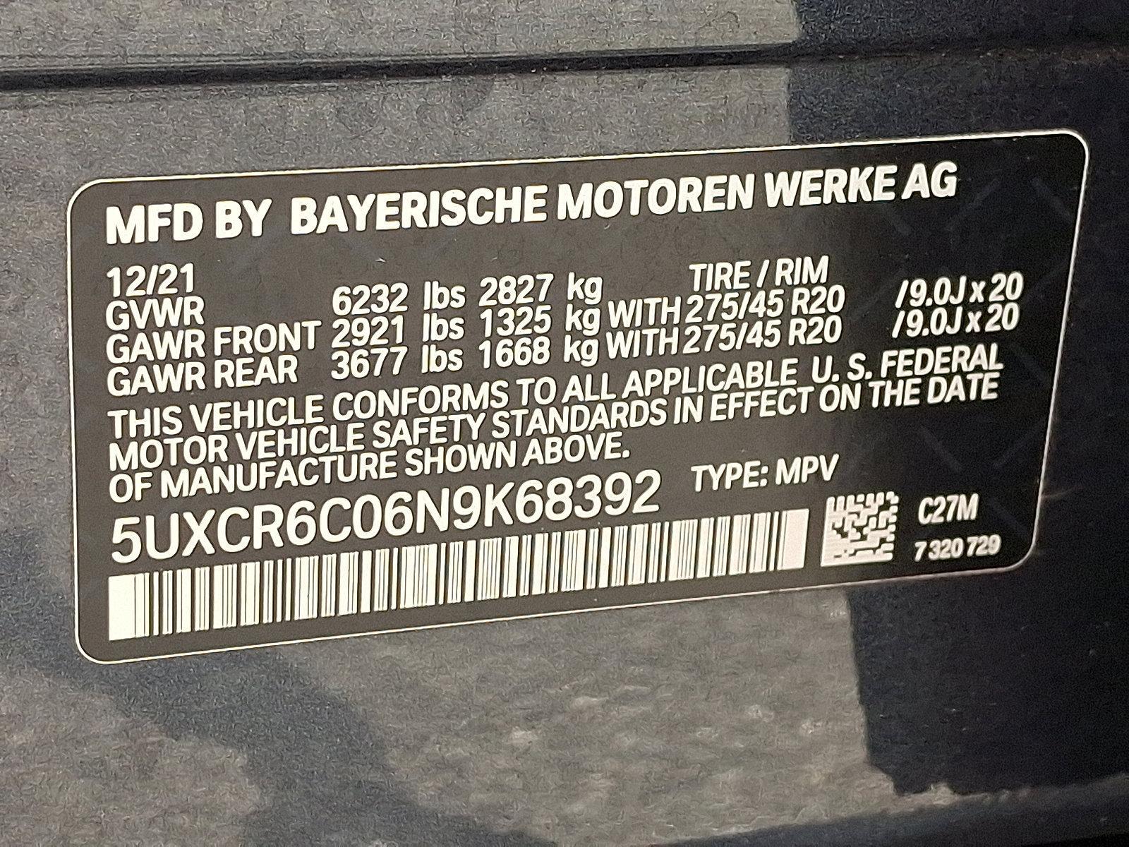 2022 BMW X5 xDrive40i Vehicle Photo in Lancaster, PA 17601