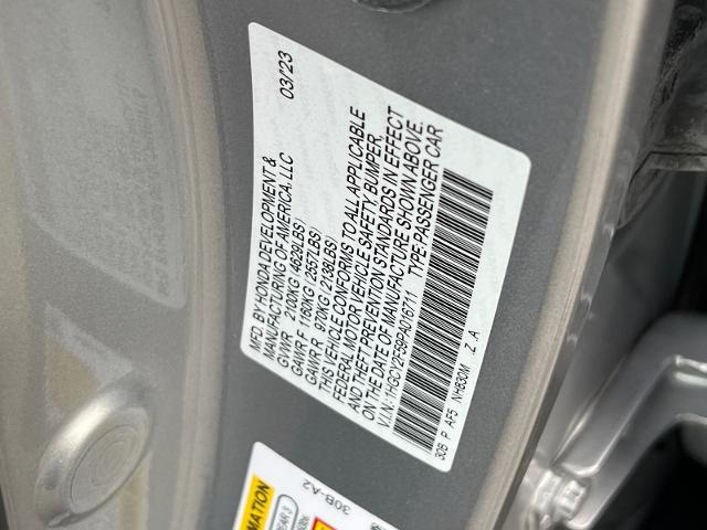 2023 Honda Accord Hybrid Vehicle Photo in PITTSBURG, CA 94565-7121