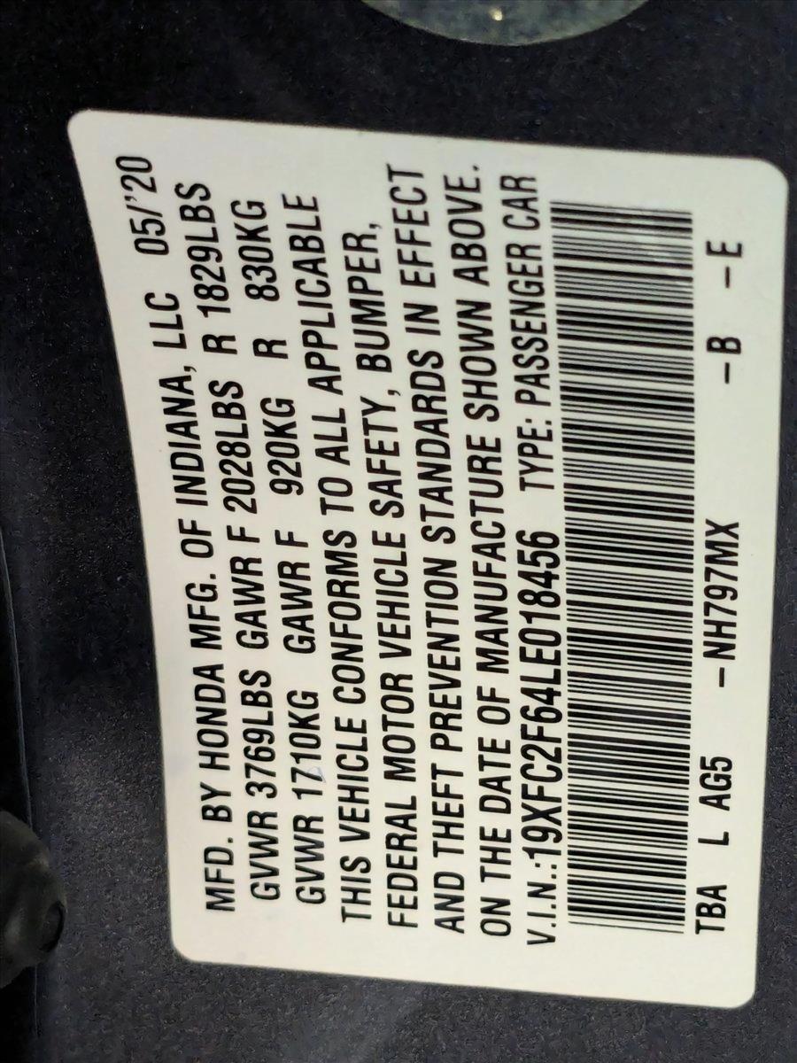 2020 Honda Civic Sedan Vehicle Photo in Miami, FL 33015