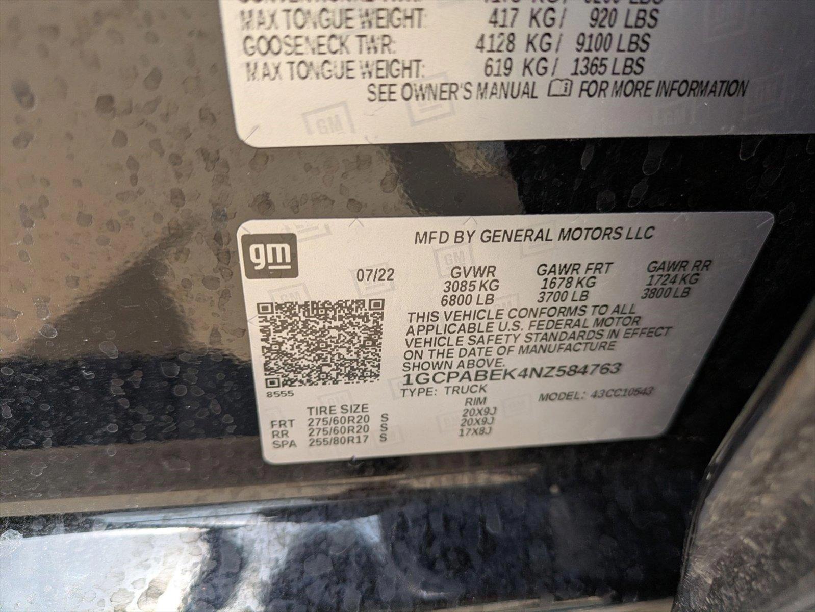 2022 Chevrolet Silverado 1500 Vehicle Photo in CORPUS CHRISTI, TX 78412-4902