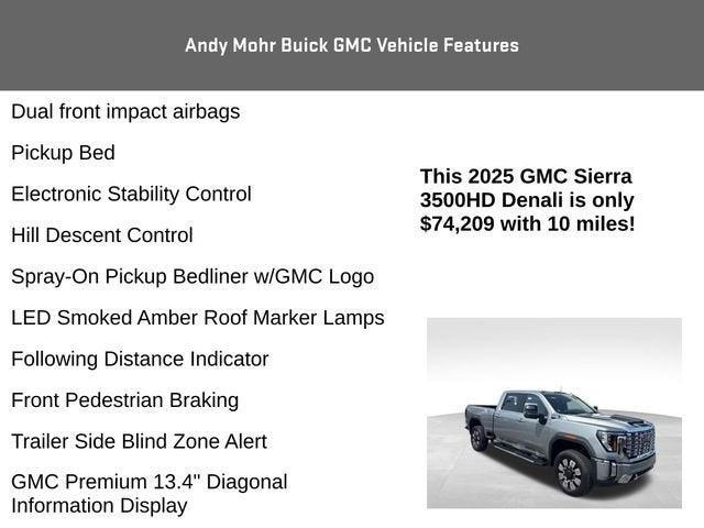 2025 GMC Sierra 3500HD Vehicle Photo in Fishers, IN 46038