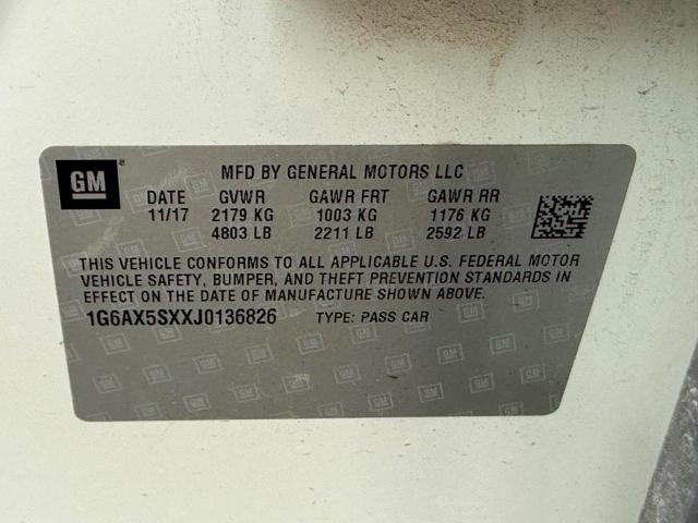 2018 Cadillac CTS Vehicle Photo in MADISON, WI 53713-3220