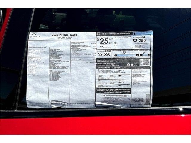 2025 INFINITI QX50 Vehicle Photo in San Antonio, TX 78230
