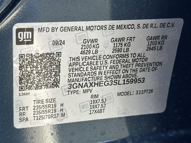 2025 Chevrolet Equinox Vehicle Photo in DALLAS, TX 75244-5909