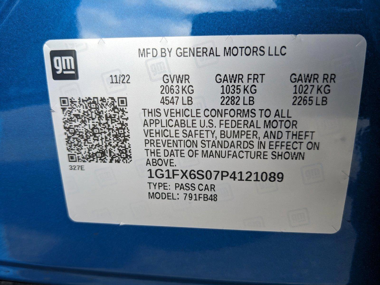 2023 Chevrolet Bolt EV Vehicle Photo in HOUSTON, TX 77034-5009