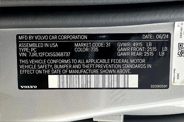 2025 Volvo S60 Vehicle Photo in Grapevine, TX 76051