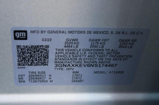 2022 Chevrolet Equinox Vehicle Photo in MADISON, WI 53713-3220