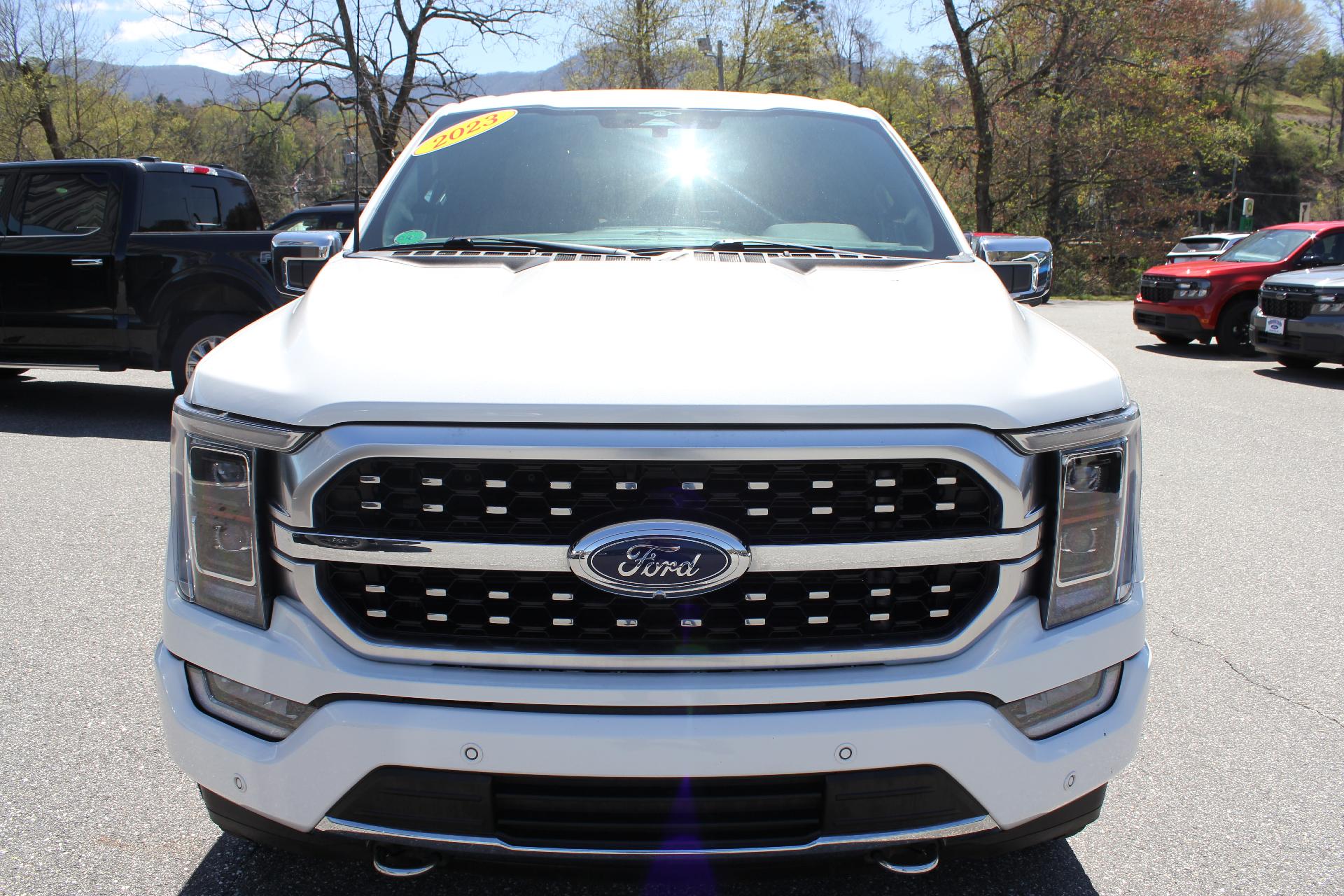 Used 2023 Ford F-150 Platinum with VIN 1FTFW1E5XPFA32626 for sale in Bryson City, NC