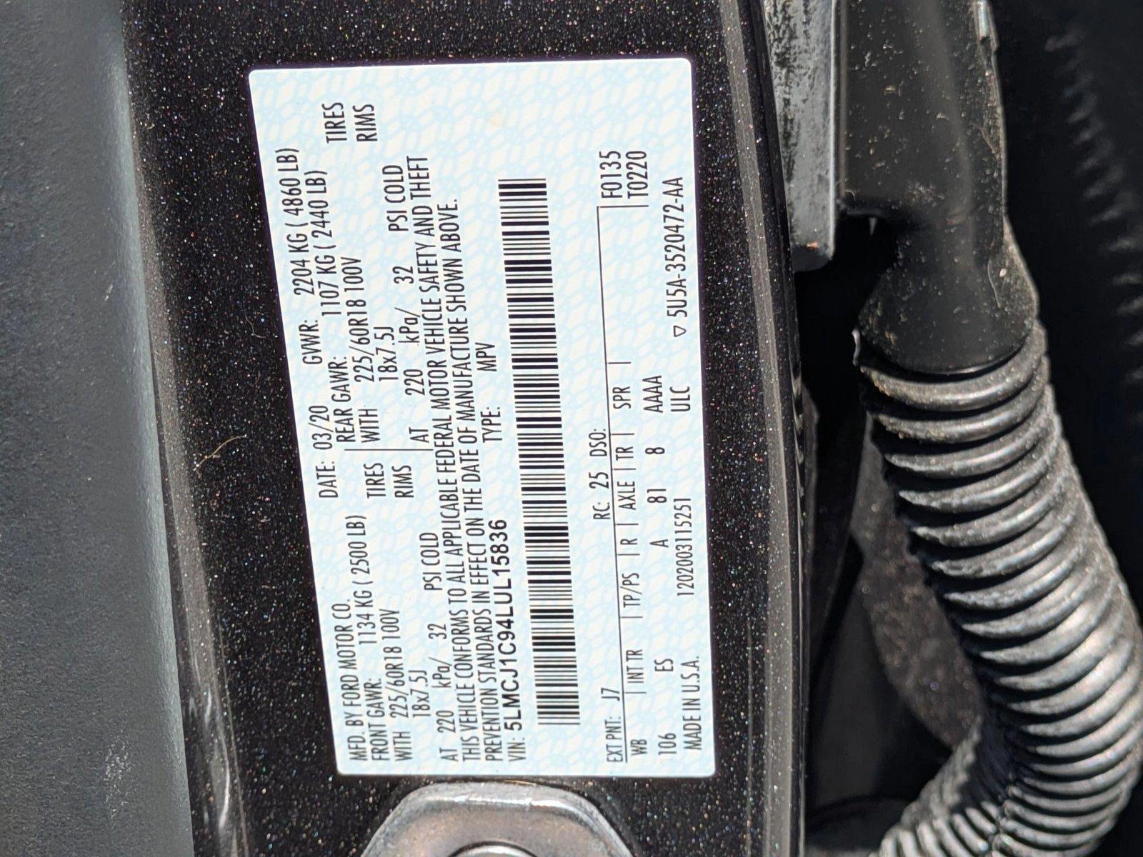 2020 Lincoln Corsair Vehicle Photo in Clearwater, FL 33765