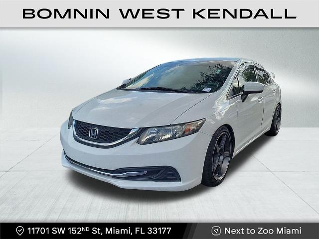 Used 2015 Honda Civic LX with VIN 19XFB2F54FE008993 for sale in Miami, FL