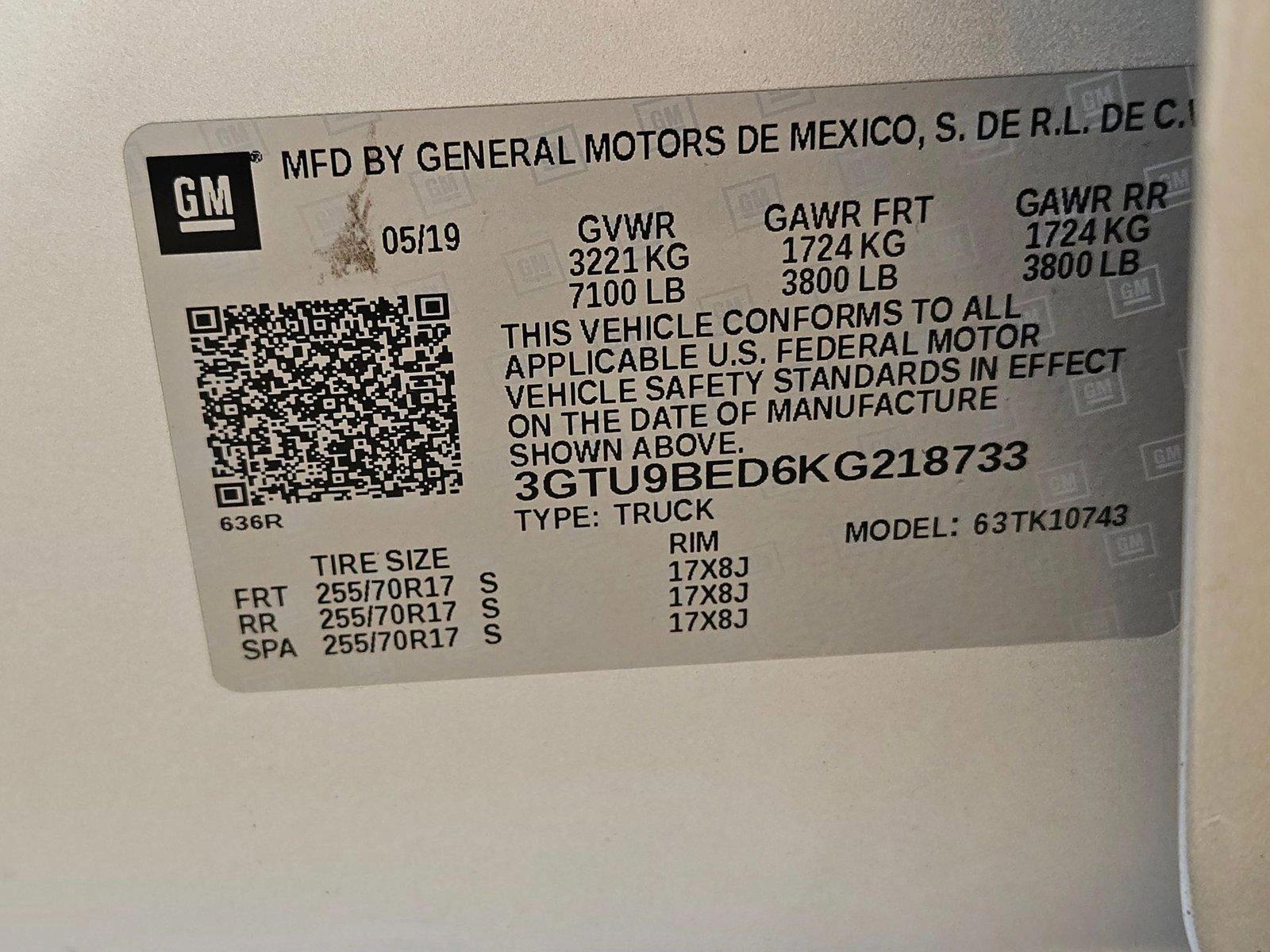 2019 GMC Sierra 1500 Vehicle Photo in MESA, AZ 85206-4395