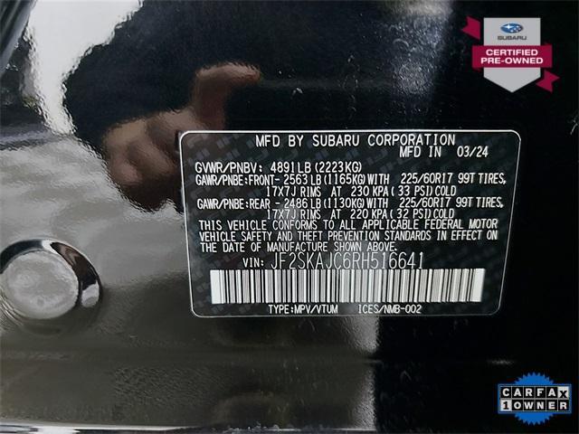 2024 Subaru Forester Vehicle Photo in Puyallup, WA 98371