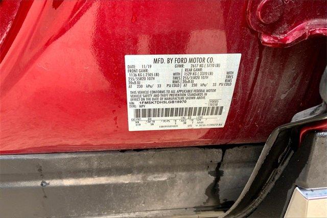 2020 Ford Explorer Vehicle Photo in TOPEKA, KS 66609-0000