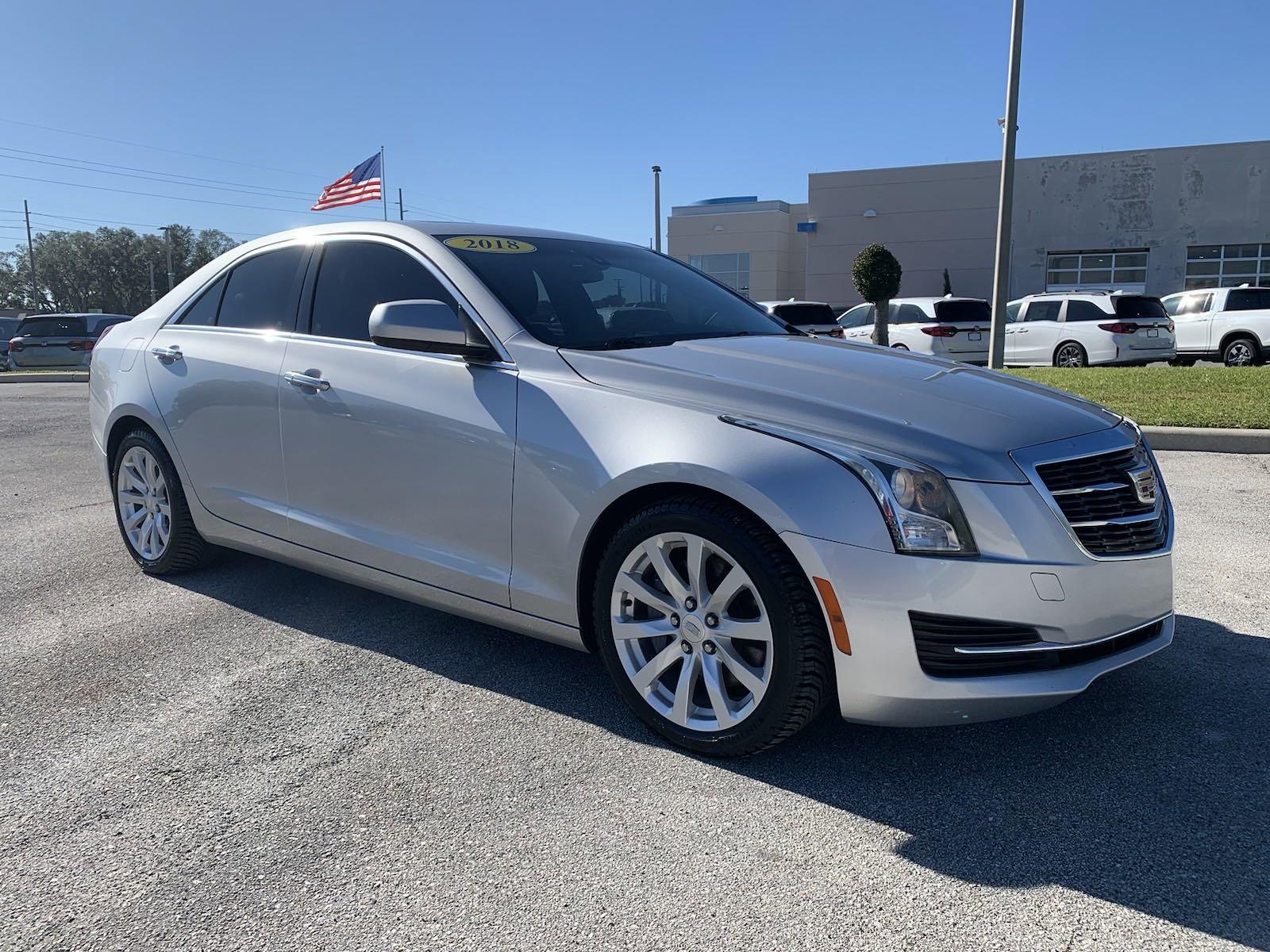 Used 2018 Cadillac ATS Sedan Base with VIN 1G6AA5RXXJ0164486 for sale in Winter Haven, FL