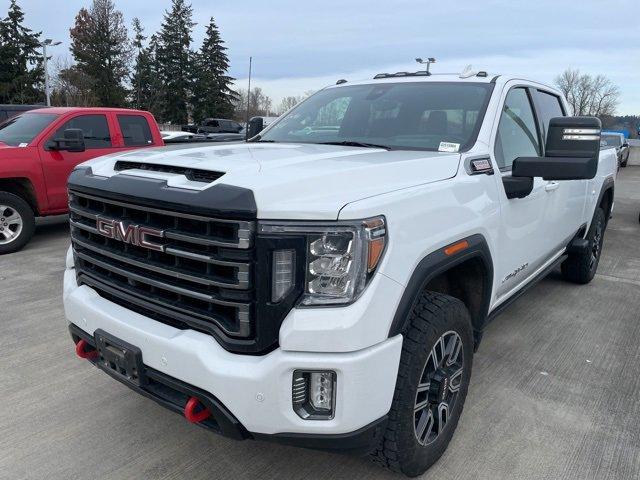 Used 2021 GMC Sierra 2500HD AT4 with VIN 1GT49PEY1MF255807 for sale in Puyallup, WA