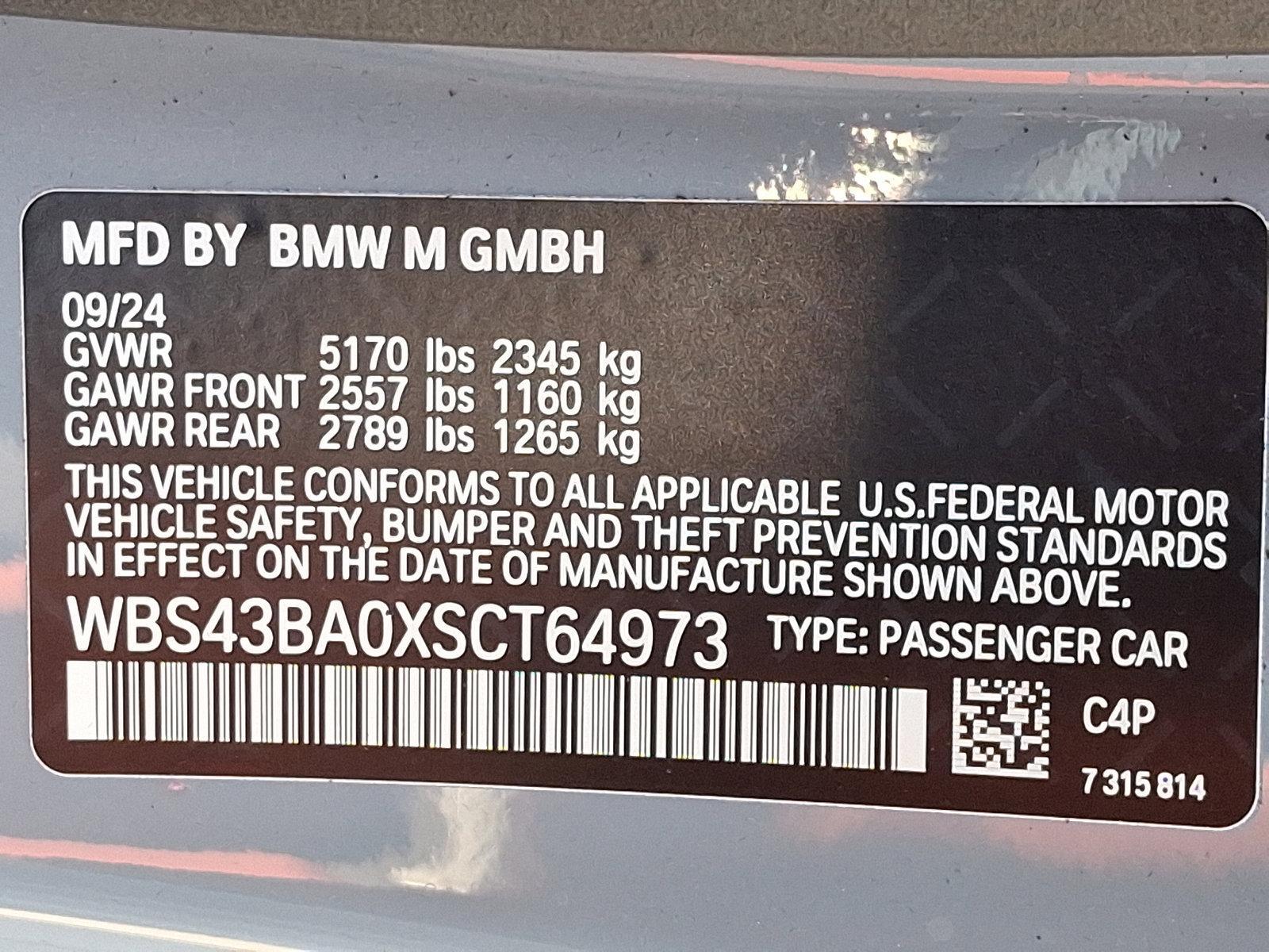 2025 BMW M4 Vehicle Photo in Lancaster, PA 17601