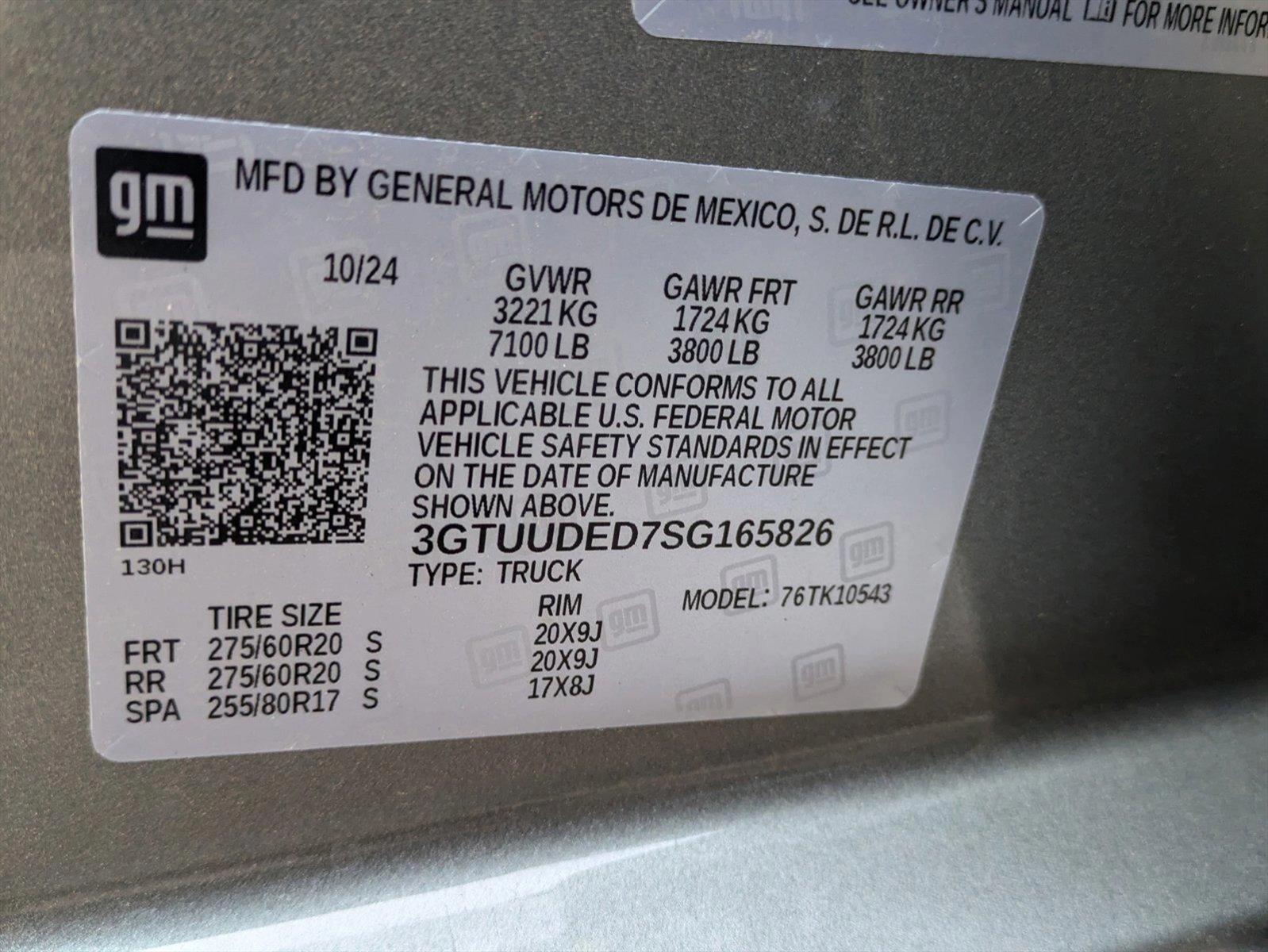 2025 GMC Sierra 1500 Vehicle Photo in LAUREL, MD 20707-4622