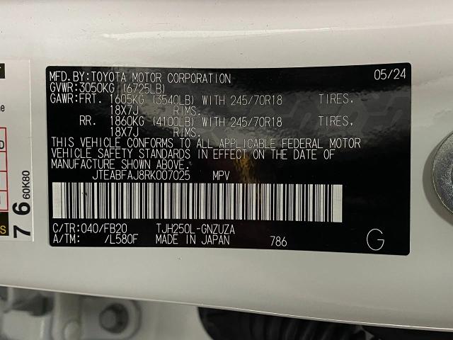 2024 Toyota Land Cruiser Vehicle Photo in Appleton, WI 54913