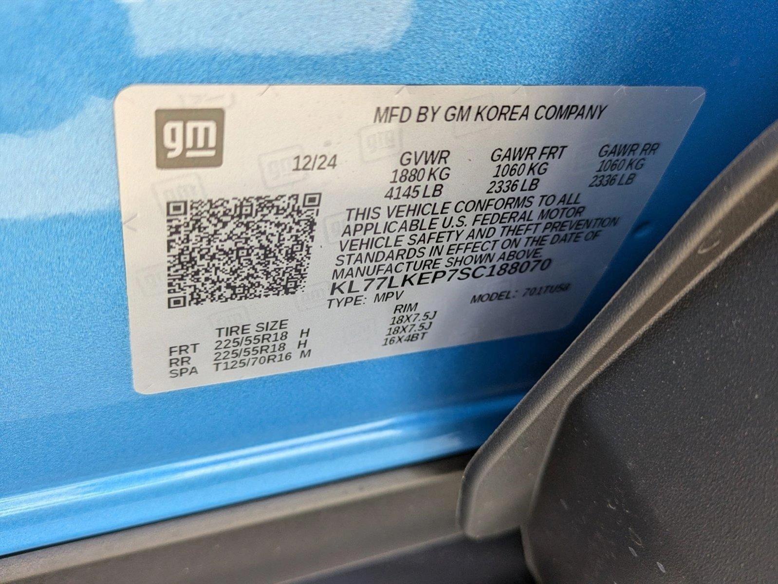 2025 Chevrolet Trax Vehicle Photo in CORPUS CHRISTI, TX 78412-4902