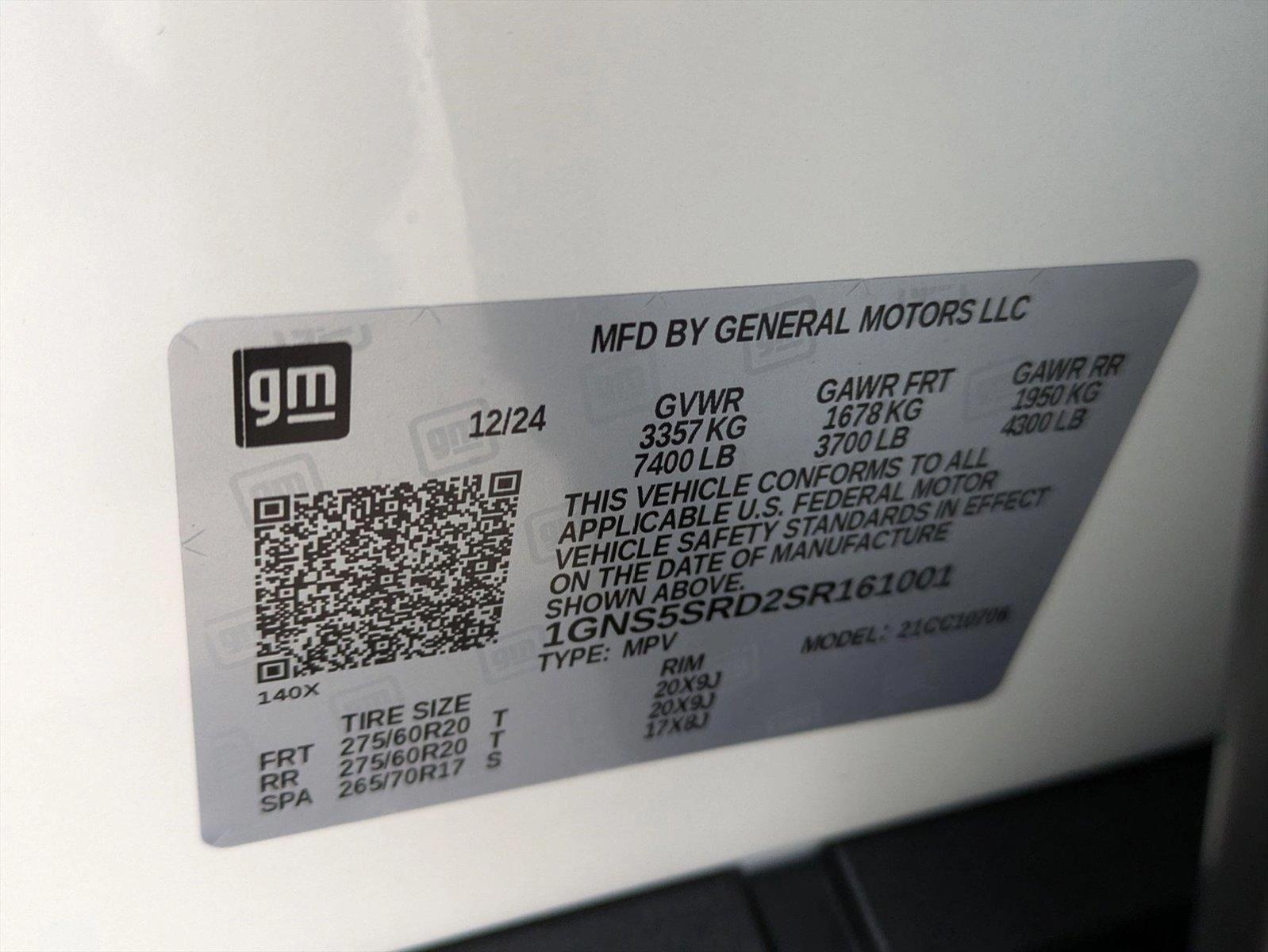 2025 Chevrolet Tahoe Vehicle Photo in CORPUS CHRISTI, TX 78412-4902