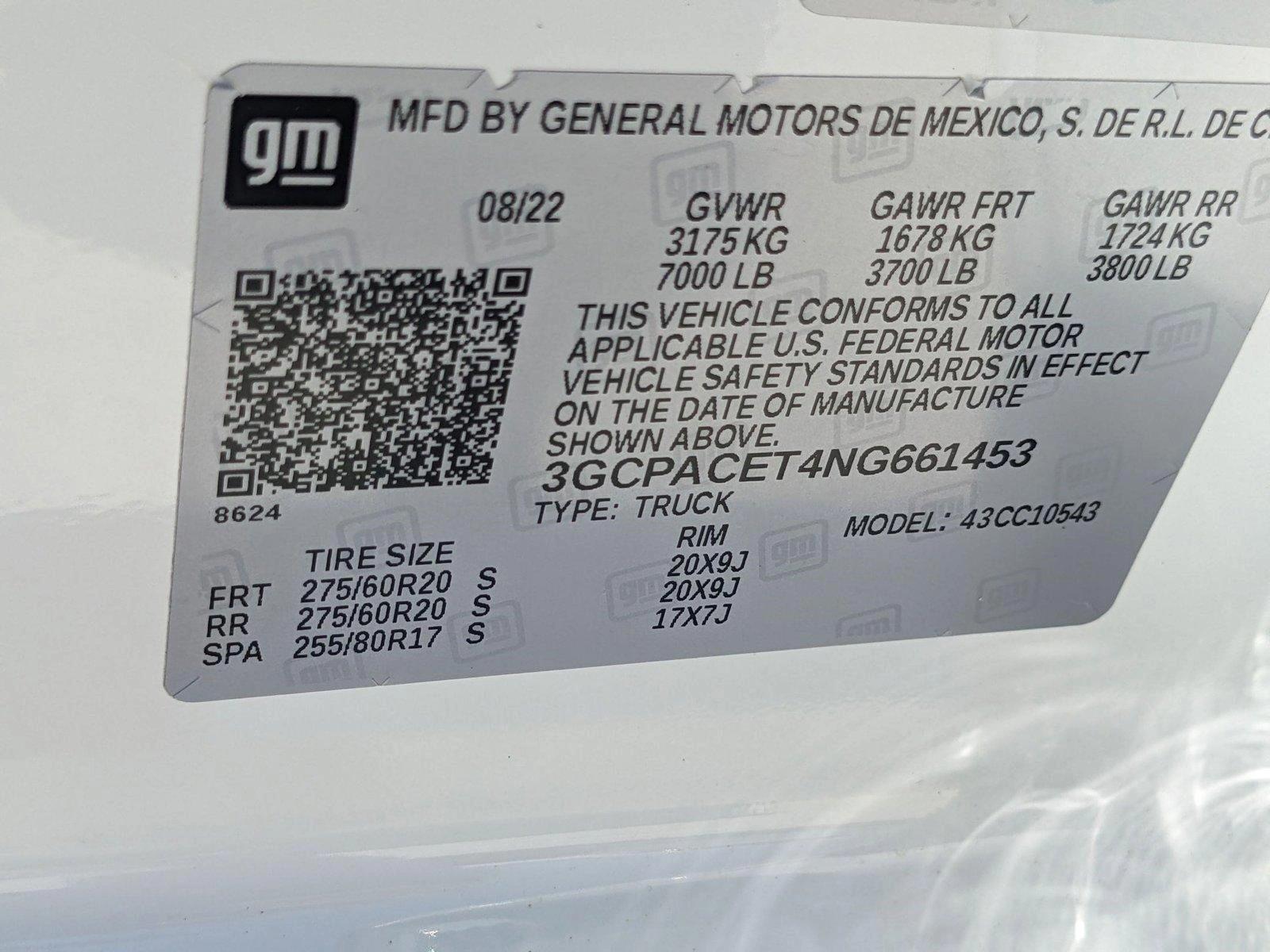 2022 Chevrolet Silverado 1500 Vehicle Photo in MIAMI, FL 33172-3015