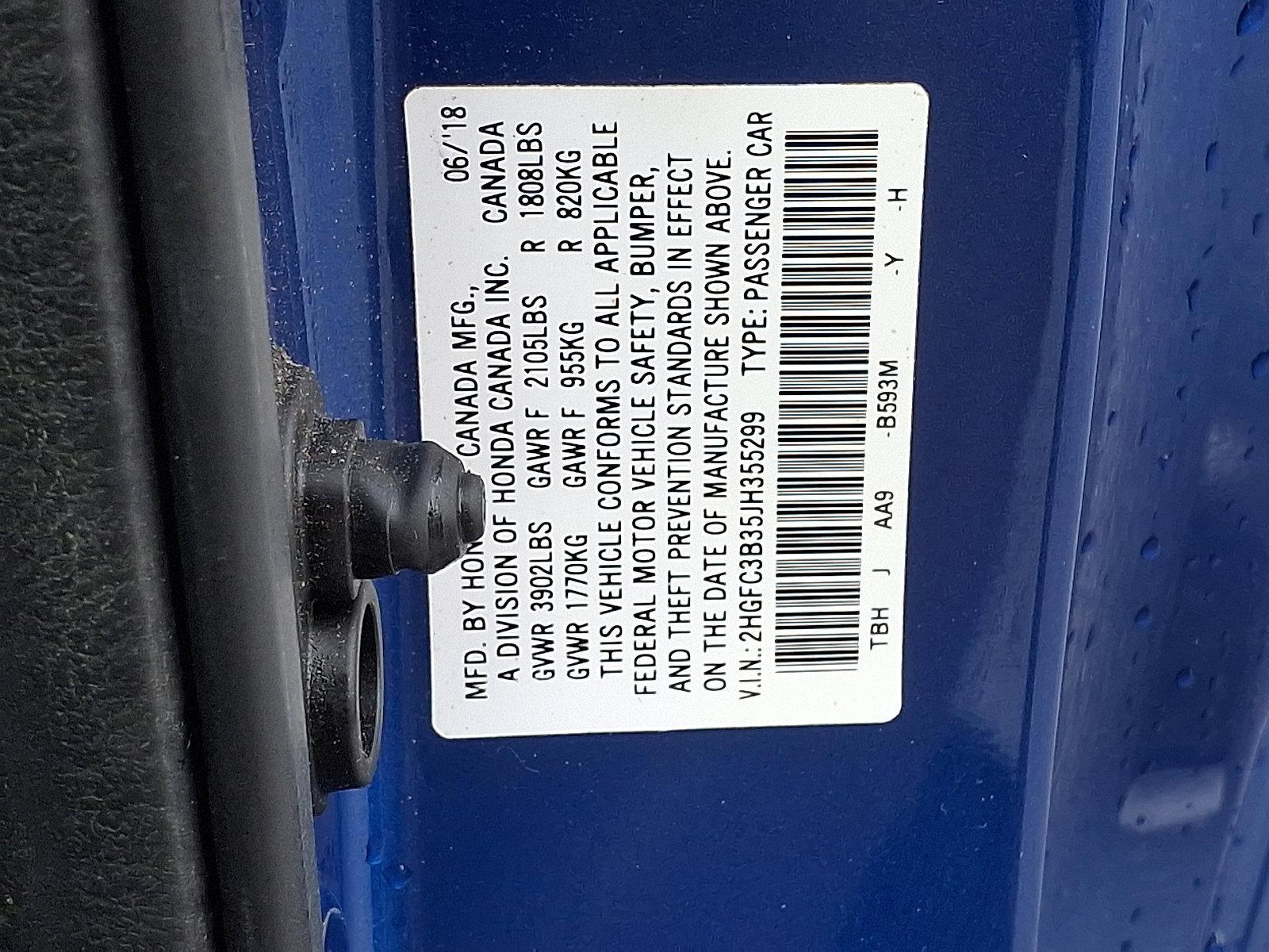 2018 Honda Civic Coupe Vehicle Photo in Mechanicsburg, PA 17050-2306