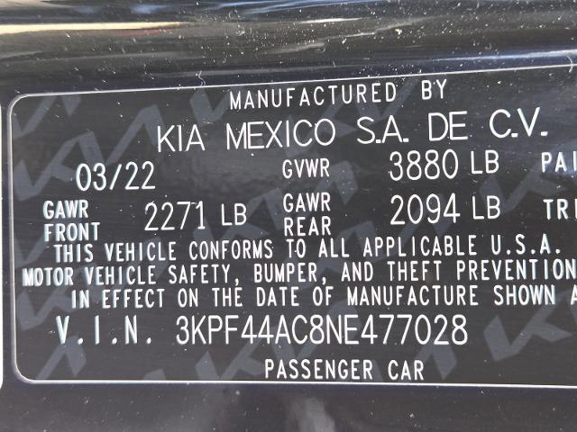2022 Kia Forte Vehicle Photo in Weatherford, TX 76087
