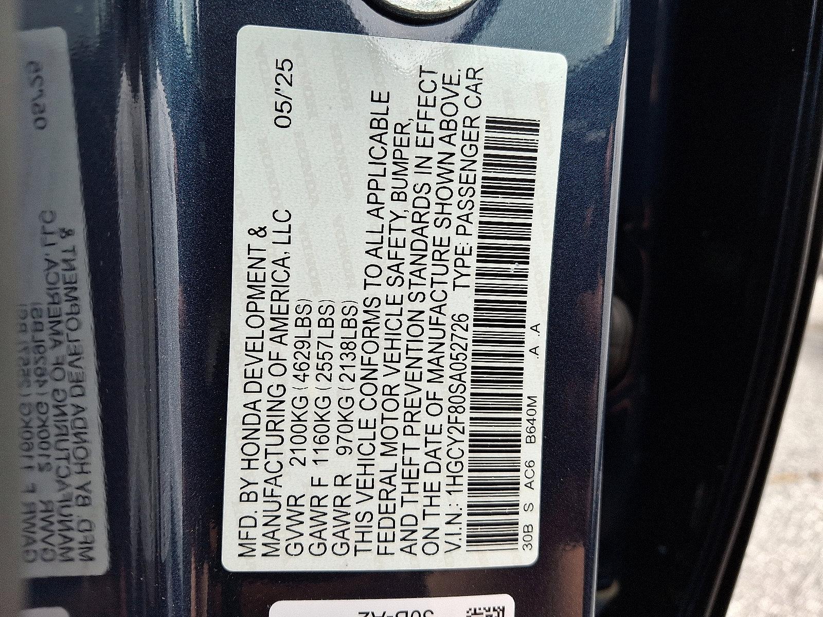 2025 Honda Accord Hybrid Vehicle Photo in Harrisburg, PA 17111