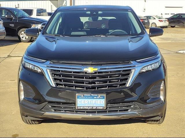 Used 2024 Chevrolet Equinox LT with VIN 3GNAXKEGXRL197851 for sale in West, TX