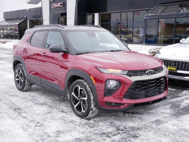 Used 2021 Chevrolet Trailblazer RS with VIN KL79MUSL9MB122728 for sale in Forest Lake, Minnesota