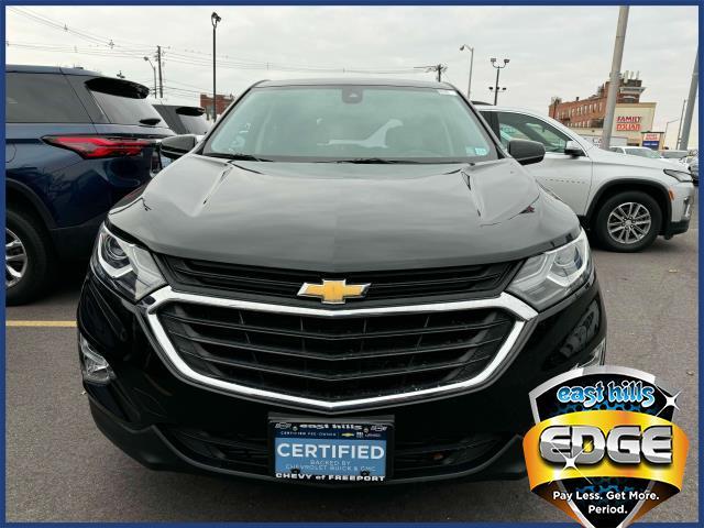 Certified 2021 Chevrolet Equinox LT with VIN 3GNAXKEV9ML395974 for sale in Freeport, NY