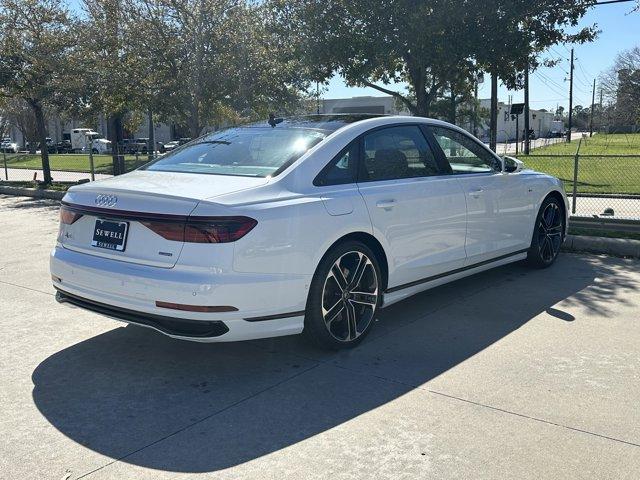 2025 Audi A8 Vehicle Photo in HOUSTON, TX 77090