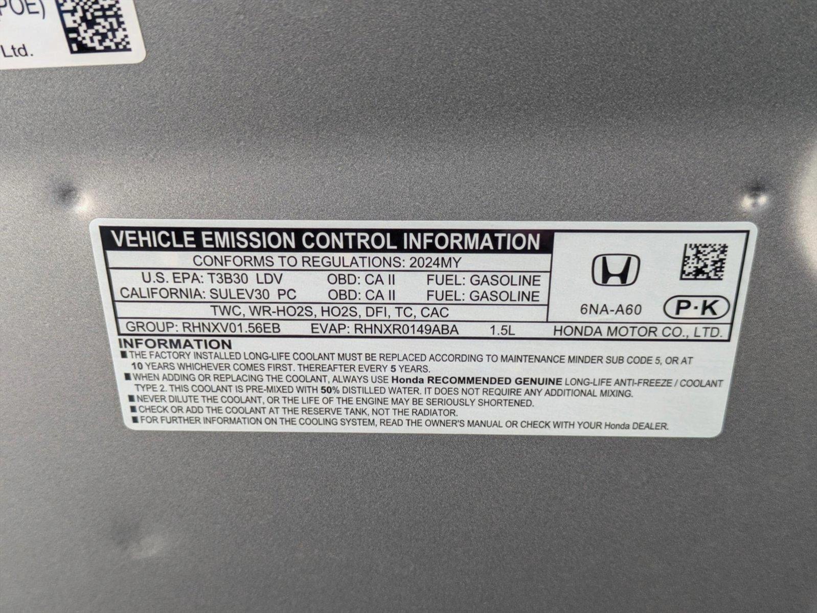 2024 Honda Accord Sedan Vehicle Photo in Tustin, CA 92782