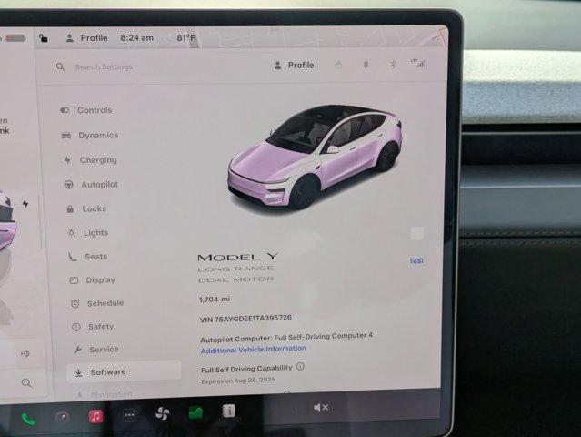 2026 Tesla Model Y Vehicle Photo in SELMA, TX 78154-1460