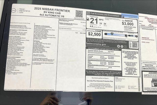 2025 Nissan Frontier Vehicle Photo in Tulsa, OK 74129