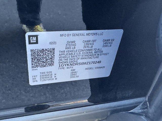 2021 Cadillac XT5 Vehicle Photo in LEOMINSTER, MA 01453-2952