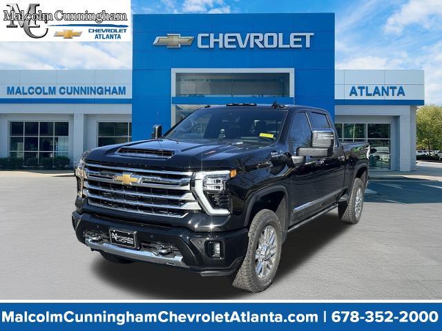 Black 2026 Chevrolet Silverado 2500HD High Country Crew Cab 4WD Pickup Truck Four-Wheel Drive Automatic