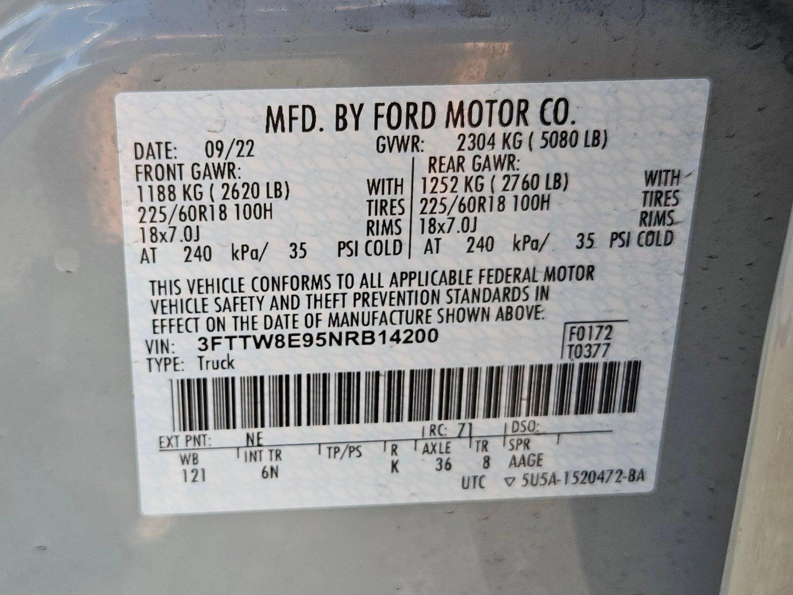 2022 Ford Maverick Vehicle Photo in MESA, AZ 85206-4395