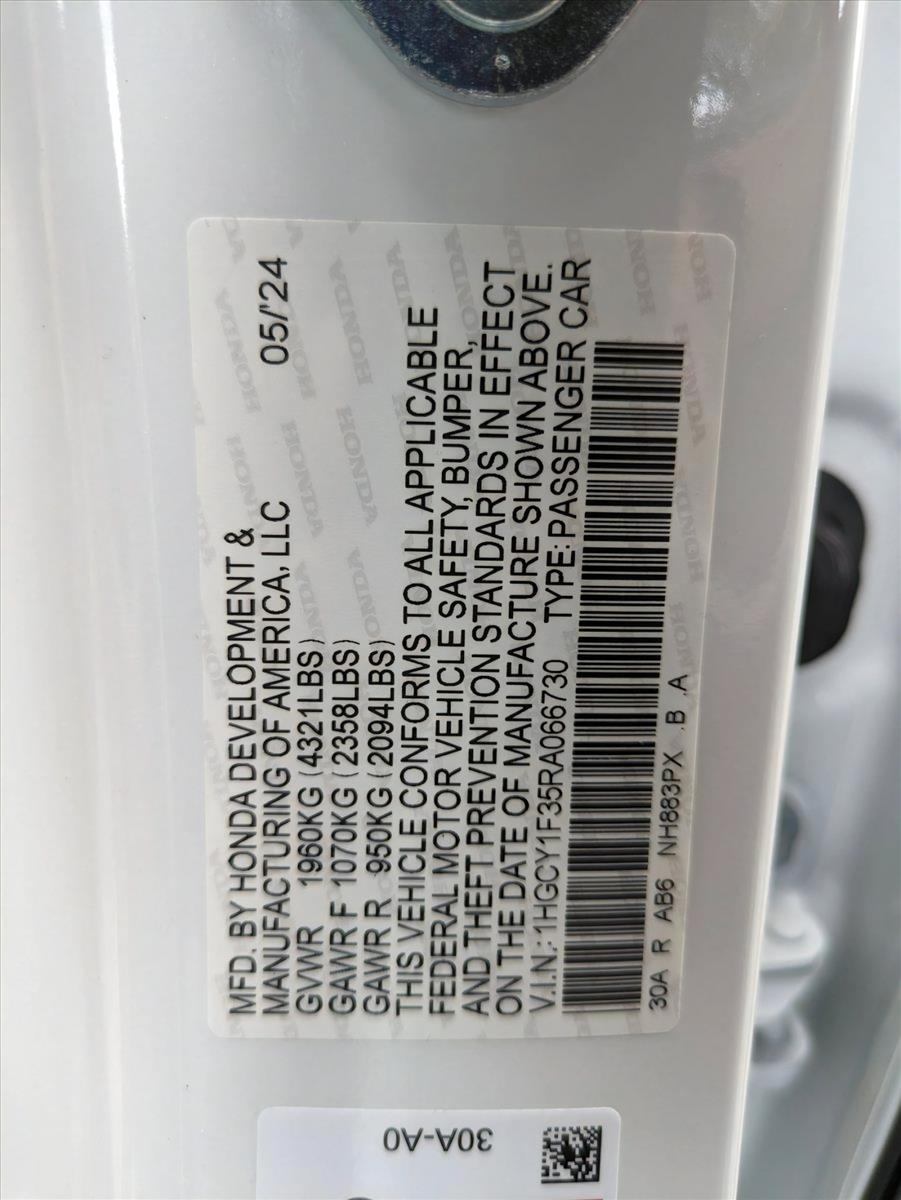2024 Honda Accord Sedan Vehicle Photo in Sanford, FL 32771