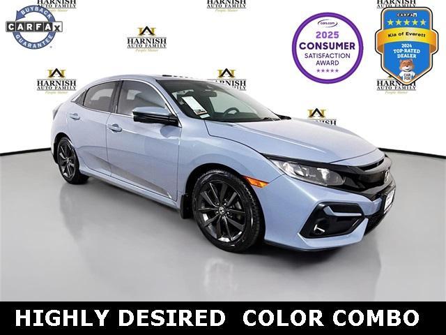 2021 Honda Civic Hatchback Vehicle Photo in Everett, WA 98204