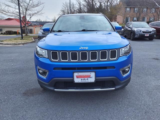 Used 2018 Jeep Compass Limited with VIN 3C4NJDCB2JT401707 for sale in Winchester, VA