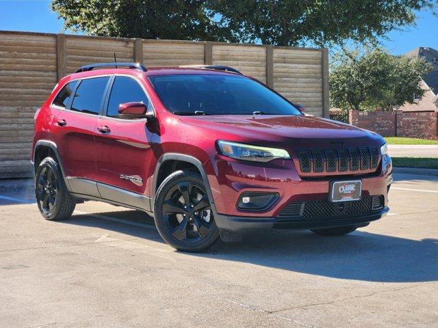 Used 2021 Jeep Cherokee Altitude with VIN 1C4PJLLB4MD112244 for sale in Grapevine, TX