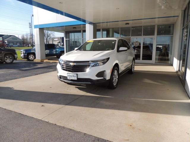 Used 2022 Chevrolet Equinox LT with VIN 3GNAXUEV6NL261419 for sale in Meadville, PA