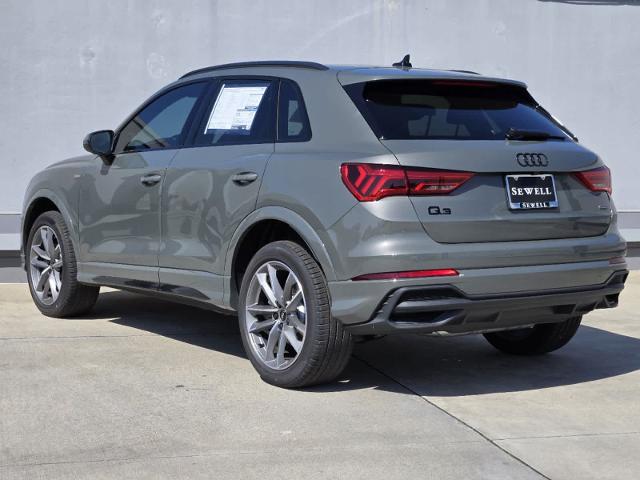 2025 Audi Q3 Vehicle Photo in SUGAR LAND, TX 77478