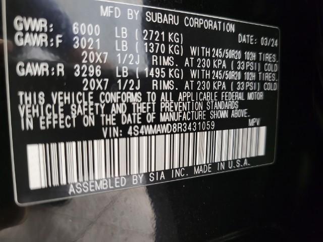 2024 Subaru Ascent Vehicle Photo in Oshkosh, WI 54904