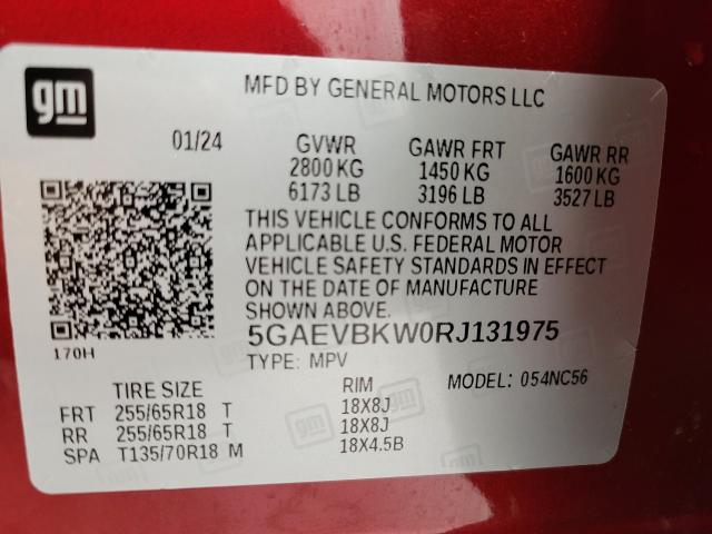 2024 Buick Enclave Vehicle Photo in OSHKOSH, WI 54904-7811